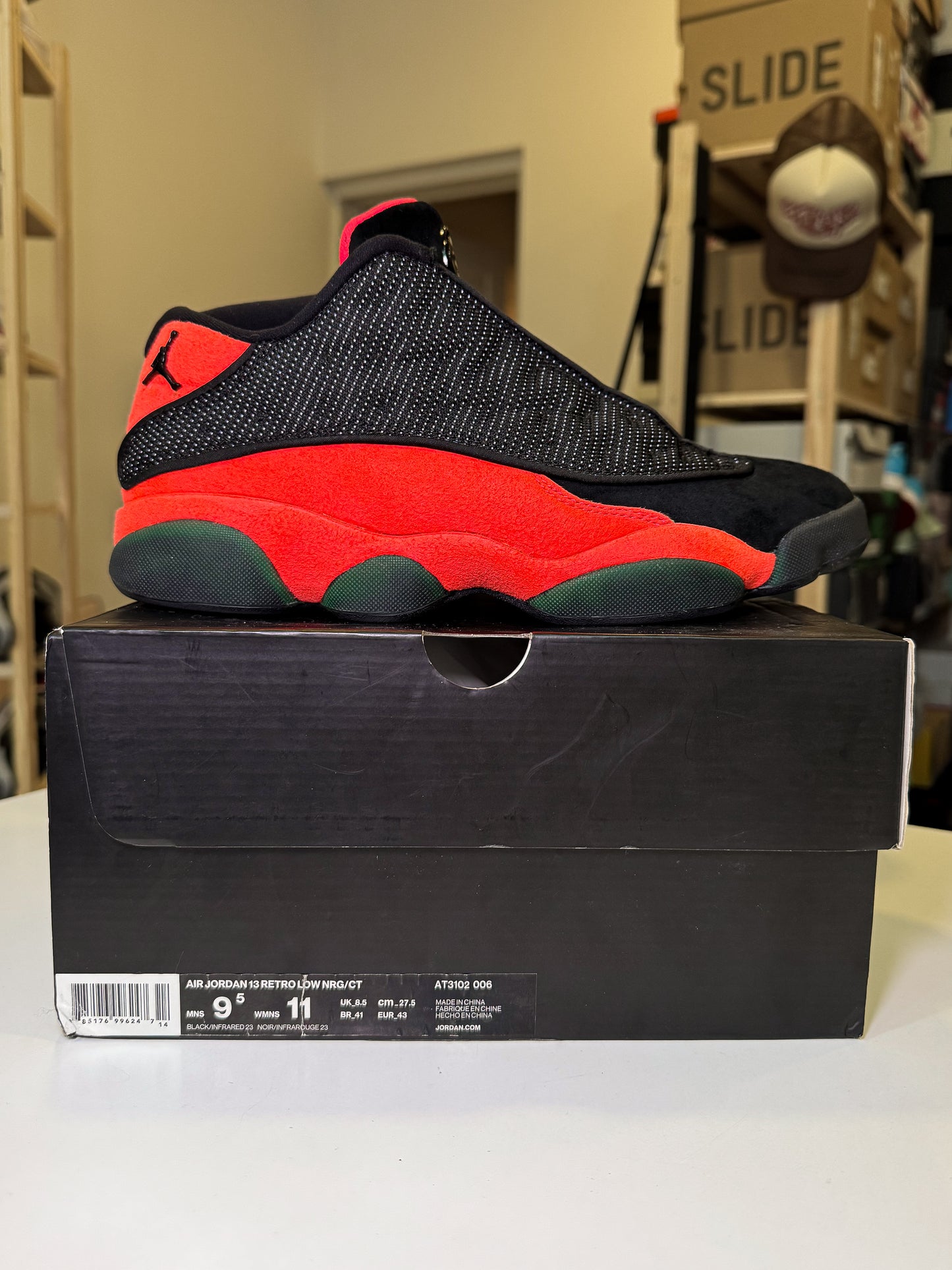 Air Jordan 13 Retro Low x CLOT ‘Infra-Bred’ 2018 - Recondicionado