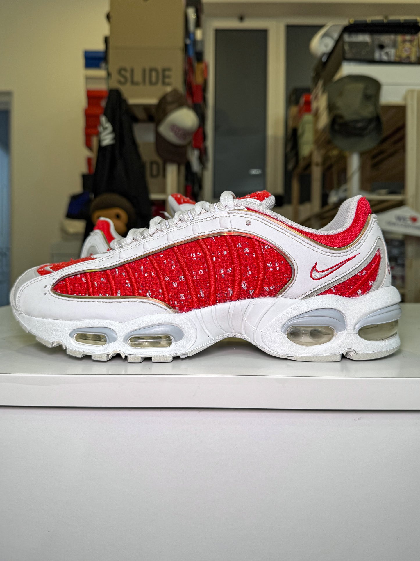 Nike Air Max Tailwind 4 x Supreme ‘University Red’ 2019 - Recondicionado