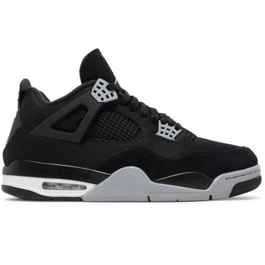 Air Jordan 4 Retro 'Black Canvas' 2022 - Recondicionado