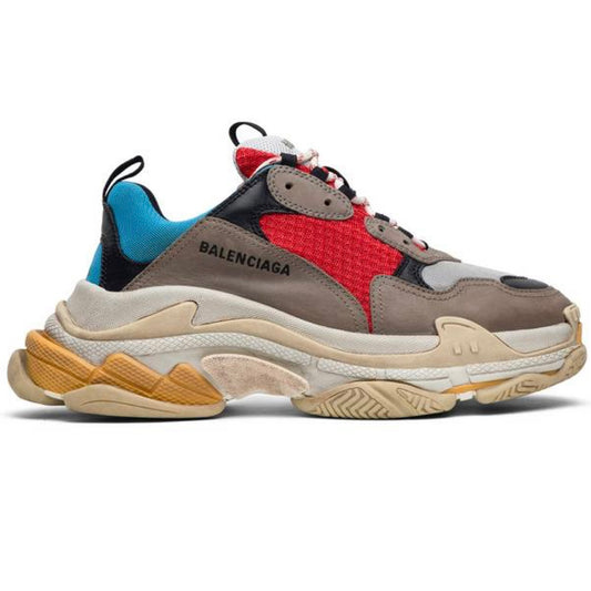 Balenciaga Triple S Sneaker ‘Blue Red’ 2018 - Novo