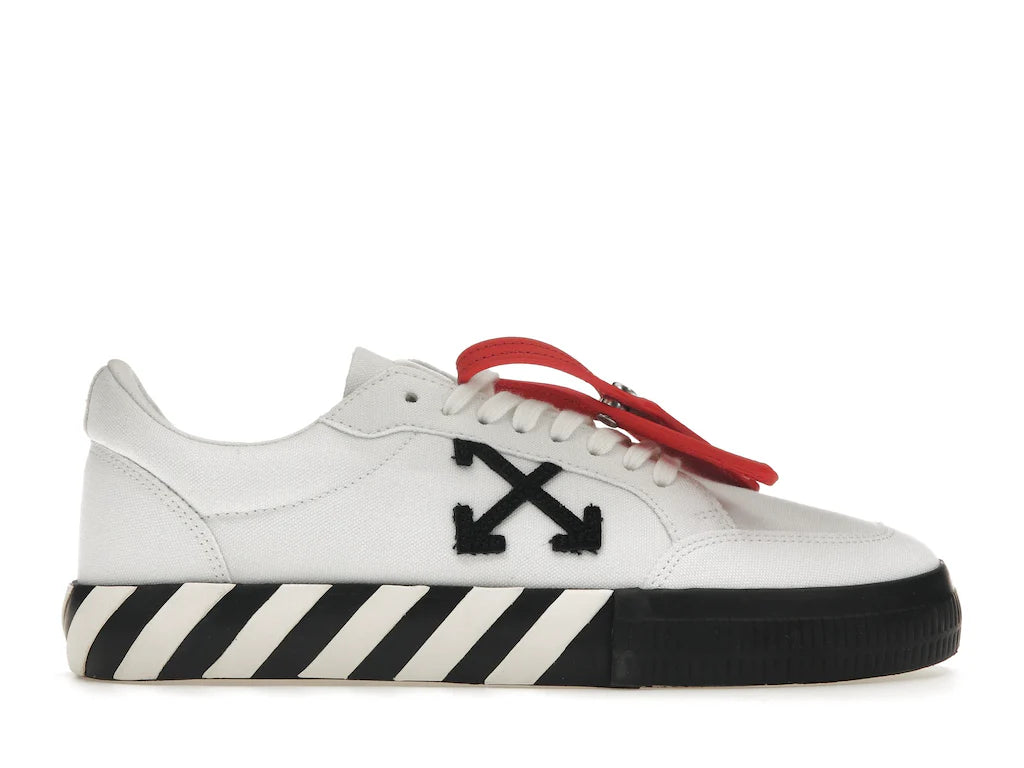 Off White Vulcanized Low Canvas White 'Red Tag' 2023