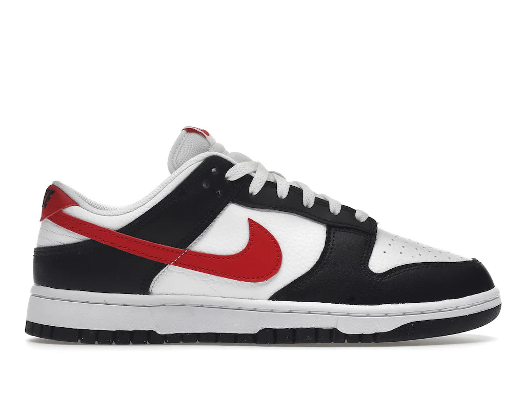 Nike Dunk Low Retro 'Red Swoosh Panda' 2022