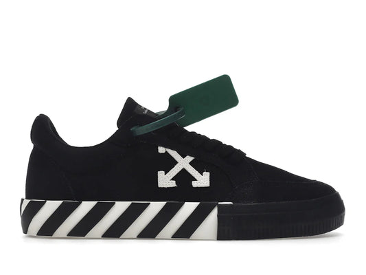 Off White Vulcanized Low Canvas 'Black' 2022