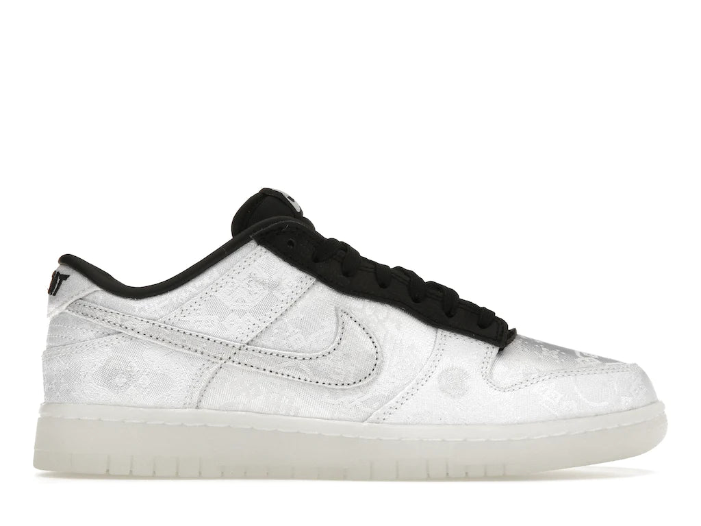 Nike Dunk Low x CLOT x FRAGMENT 'White' 2023